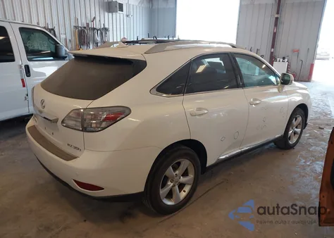 2010 Lexus Rx 350 from USA, damaged, VIN 2T2BK1BA9AC076477